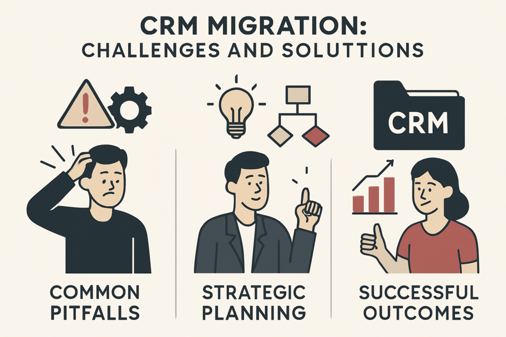 Warum CRM-Migrationen oft scheitern und wie man es vermeidet