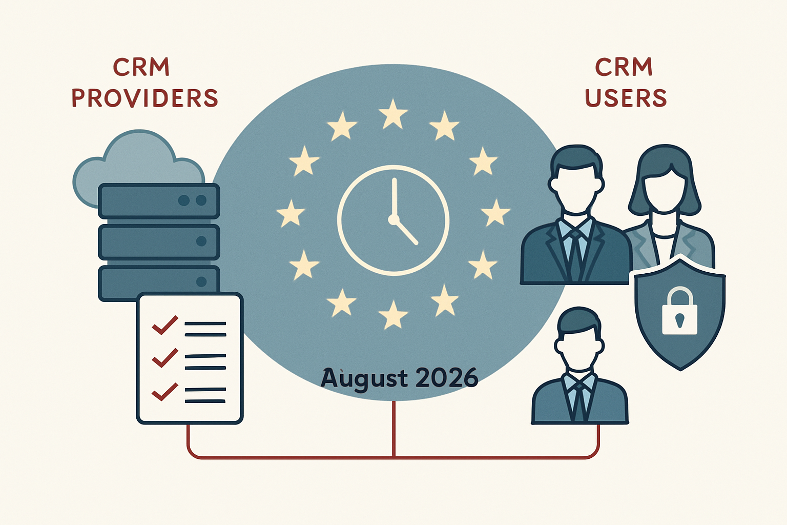 Wie der EU AI Act bis August 2026 CRM-Anbieter und -Nutzer in der DACH-Region vor neue Compliance-Herausforderungen stellt