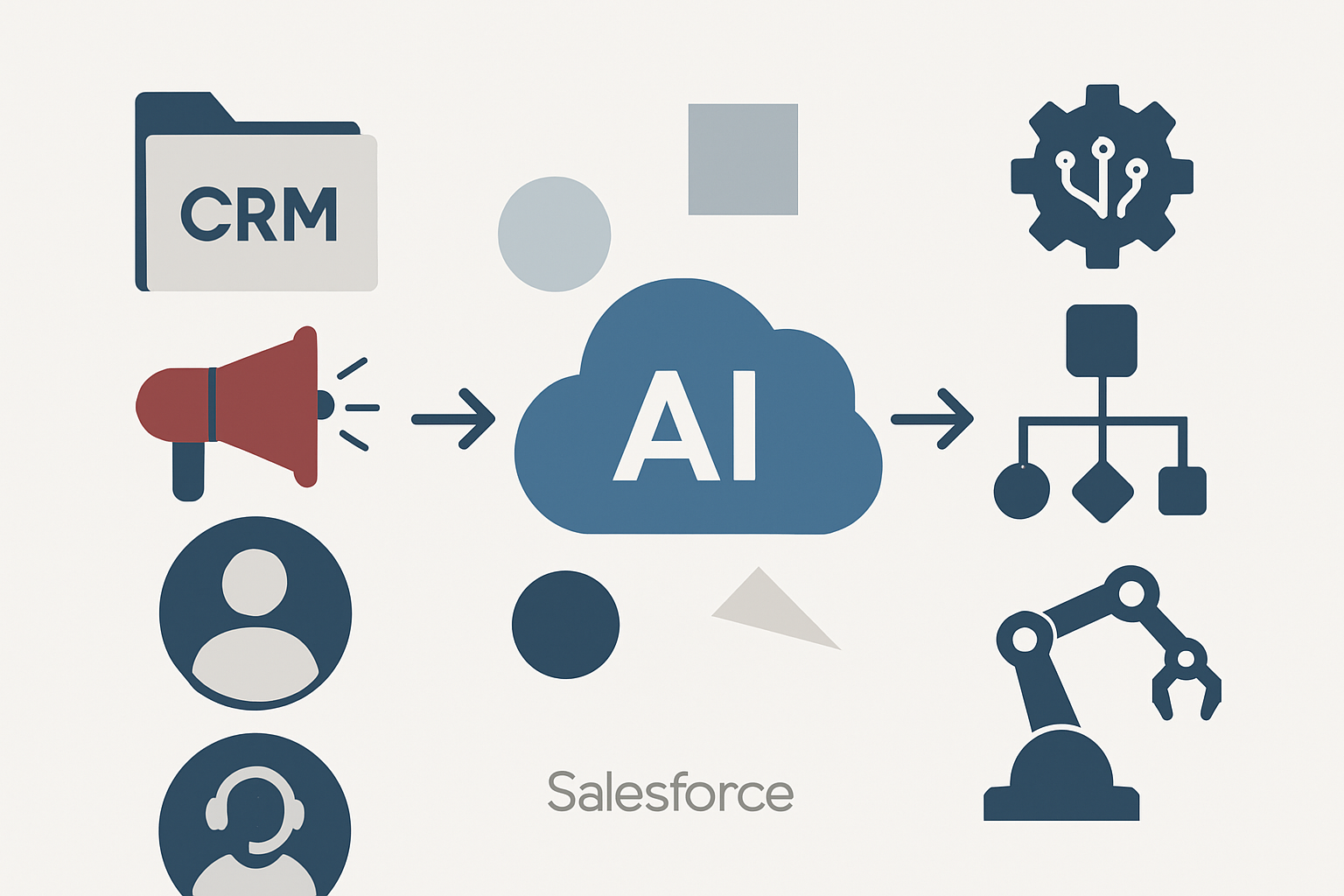 Wie der AI‑getriebene Strukturwandel bei Salesforce die CRM‑Branche in der DACH‑Region neu definiert